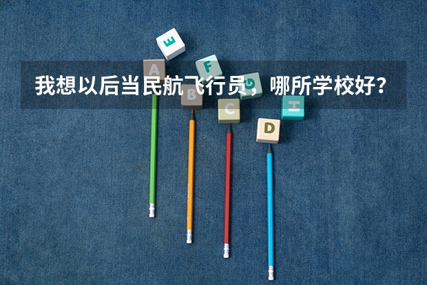 我想以后当民航飞行员,哪所学校好?都要求多少分?