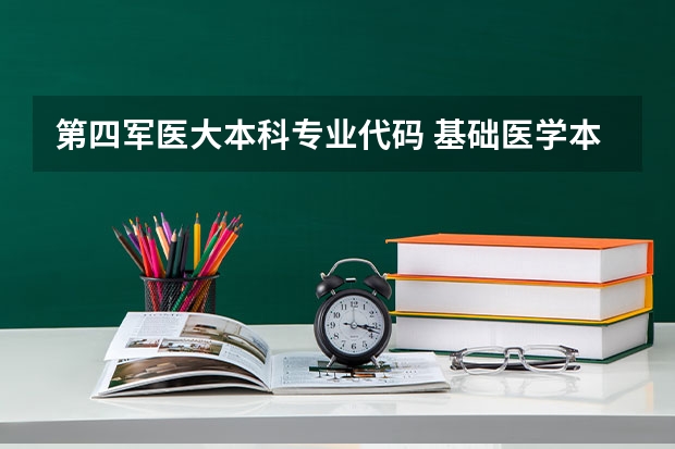 第四军医大本科专业代码 基础医学本博连读大学排名