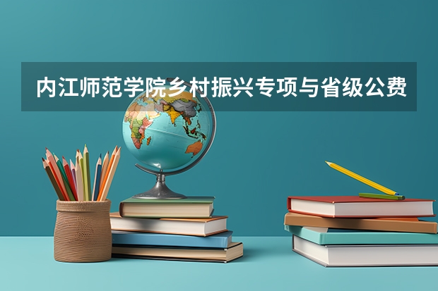 内江师范学院乡村振兴专项与省级公费师范生的分数线 内江师范学院录取分数线