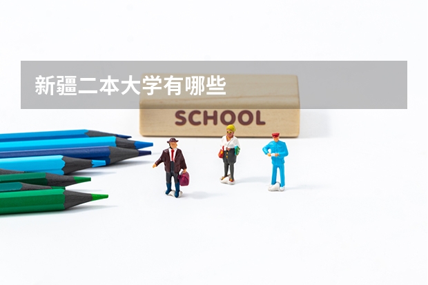 新疆二本大学有哪些