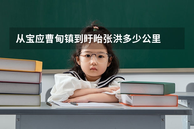 从宝应曹甸镇到盱眙张洪多少公里