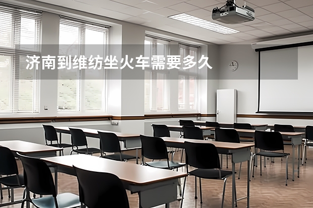 济南到维纺坐火车需要多久
