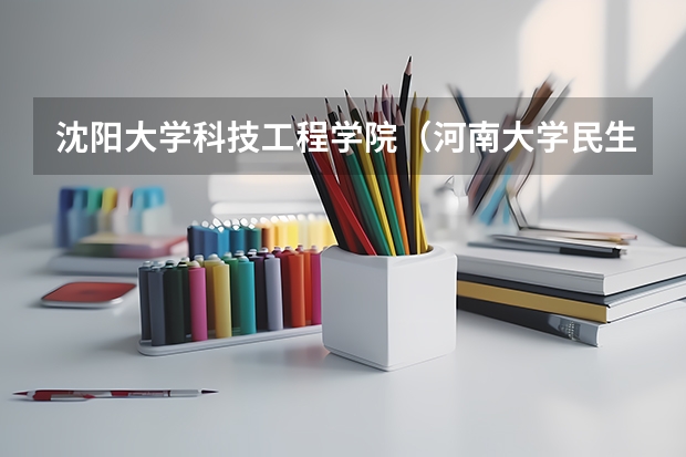 沈阳大学科技工程学院(河南大学民生学院报考政策解读)