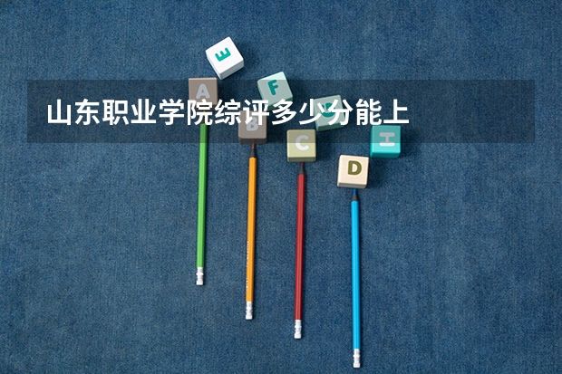 山东职业学院综评多少分能上