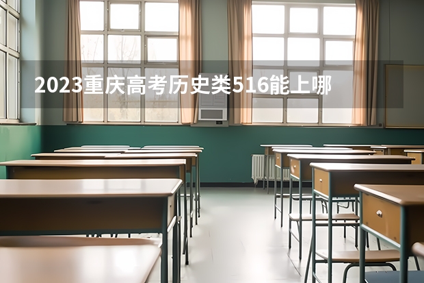 2023重庆高考历史类516能上哪些大学 