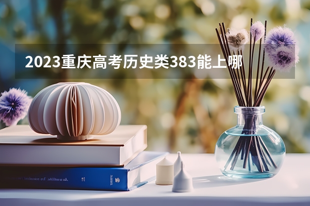 2023重庆高考历史类383能上哪些大学 