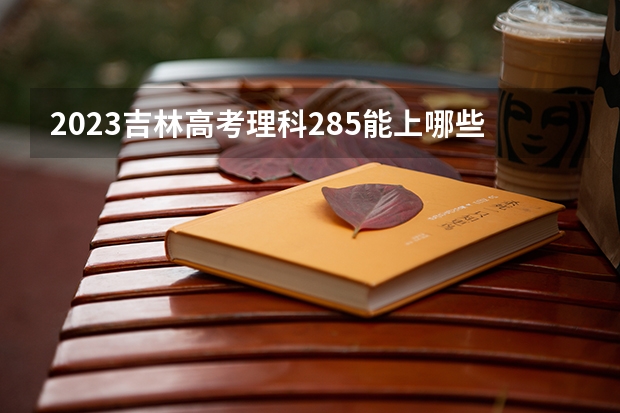 2023吉林高考理科285能上哪些大学 