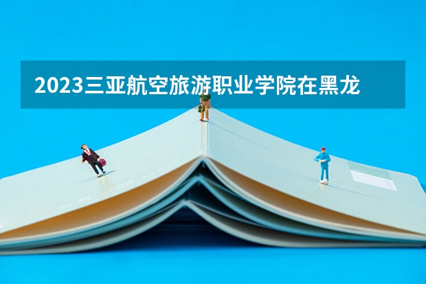 2023三亚航空旅游职业学院在黑龙江招生多少人