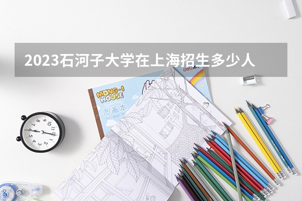 2023石河子大学在上海招生多少人