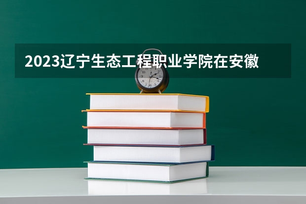 2023辽宁生态工程职业学院在安徽招生多少人