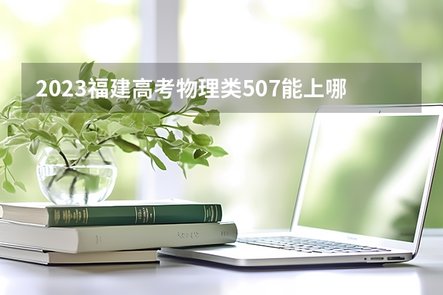 2023福建高考物理类507能上哪些大学 
