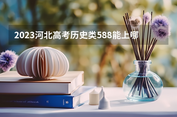 2023河北高考历史类588能上哪些大学 