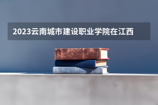 2023云南城市建设职业学院在江西招生多少人