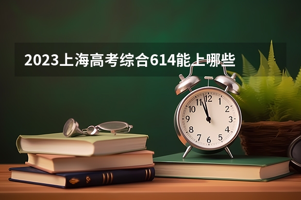 2023上海高考综合614能上哪些大学 