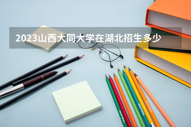 2023山西大同大学在湖北招生多少人