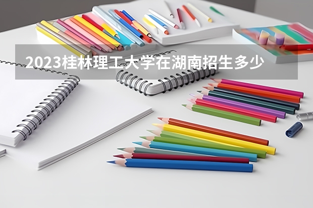 2023桂林理工大学在湖南招生多少人