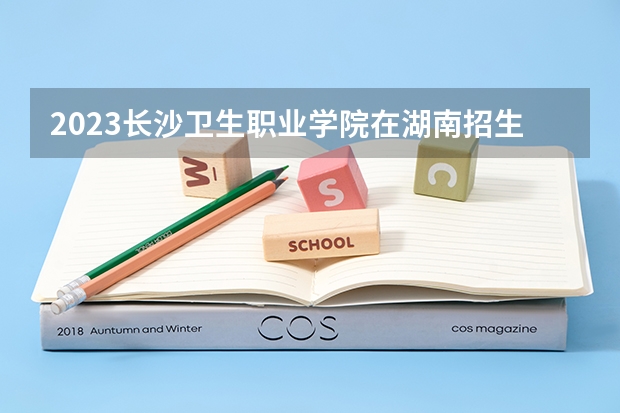 2023长沙卫生职业学院在湖南招生多少人