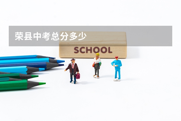 荣县中考总分多少
