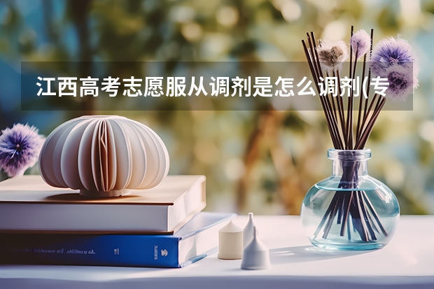 江西高考志愿服从调剂是怎么调剂(专业调剂)