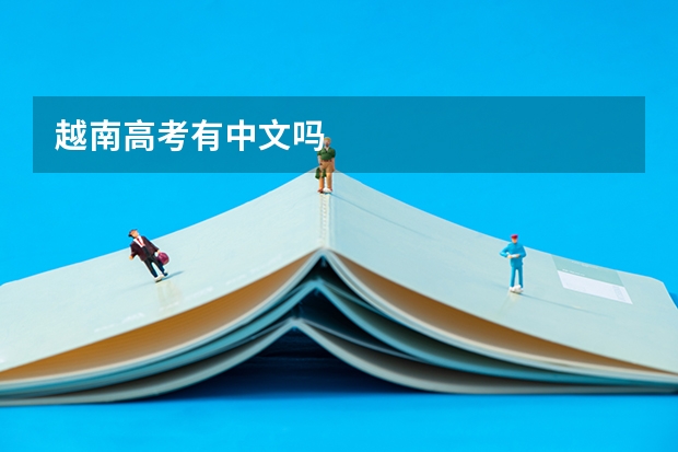 越南高考有中文吗