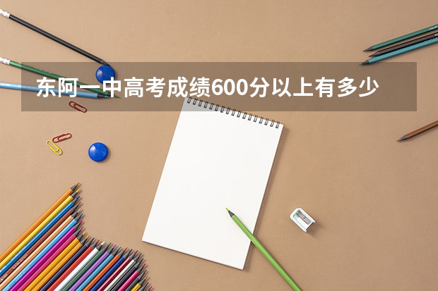东阿一中高考成绩600分以上有多少