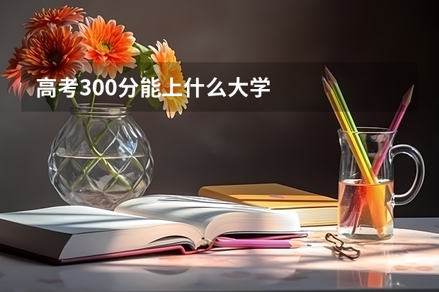 高考300分能上什么大学
