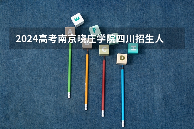 2024高考南京晓庄学院四川招生人数 招生计划