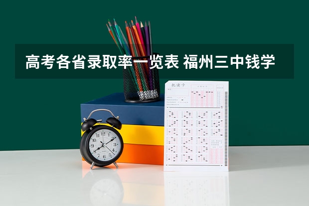 高考各省录取率一览表 福州三中钱学森班高考录取率
