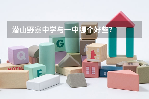 潜山野寨中学与一中哪个好些？