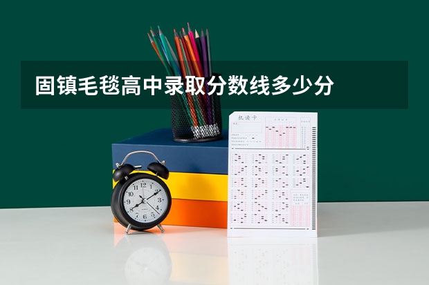 固镇毛毯高中录取分数线多少分