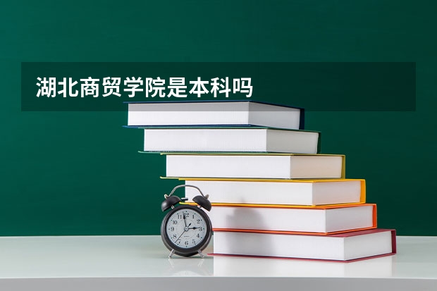 湖北商贸学院是本科吗