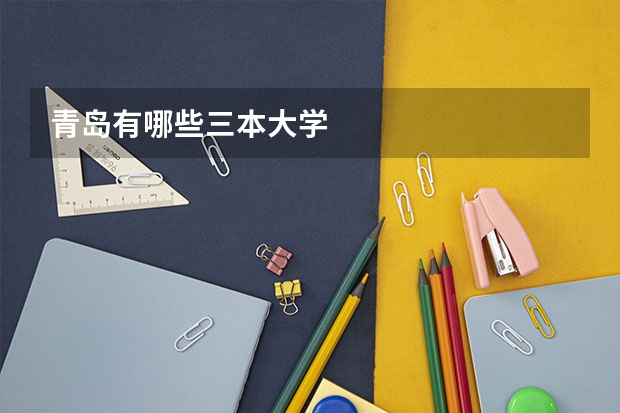青岛有哪些三本大学