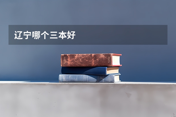 辽宁哪个三本好