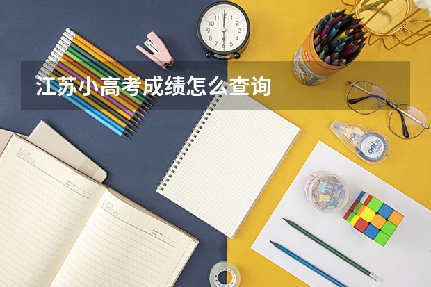 江苏小高考成绩怎么查询