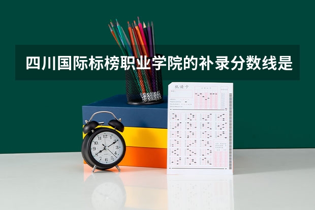 四川国际标榜职业学院的补录分数线是多少啊？