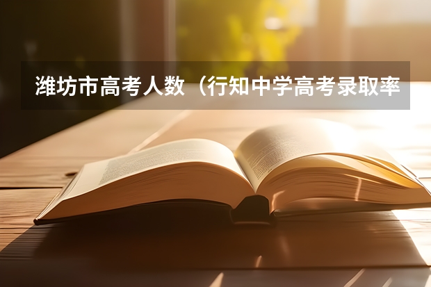 潍坊市高考人数(行知中学高考录取率)