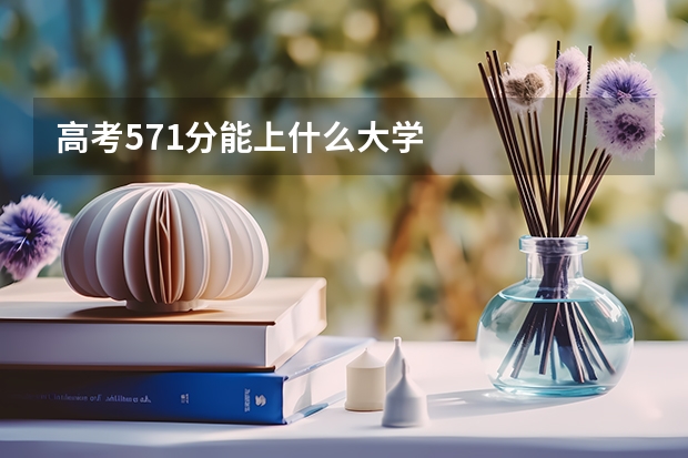 高考571分能上什么大学